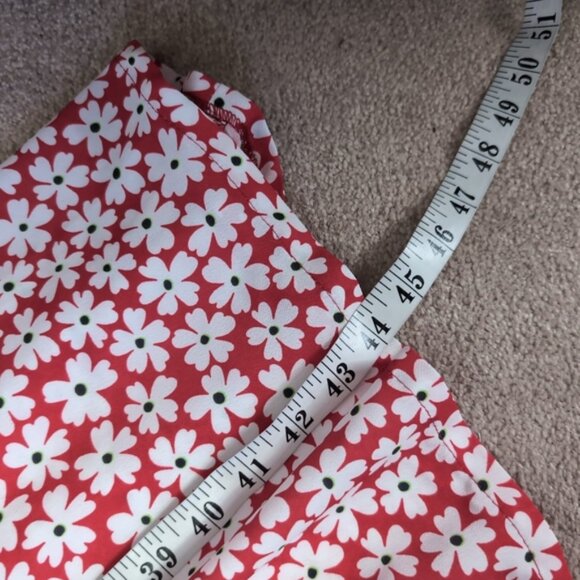 Floral Red Dress - Picture 6 of 9